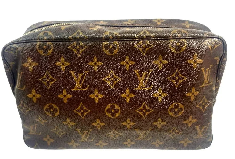 Louis Vuitton Trousse 28 Vintage Monogram Toiletry Cosmetic Pouch